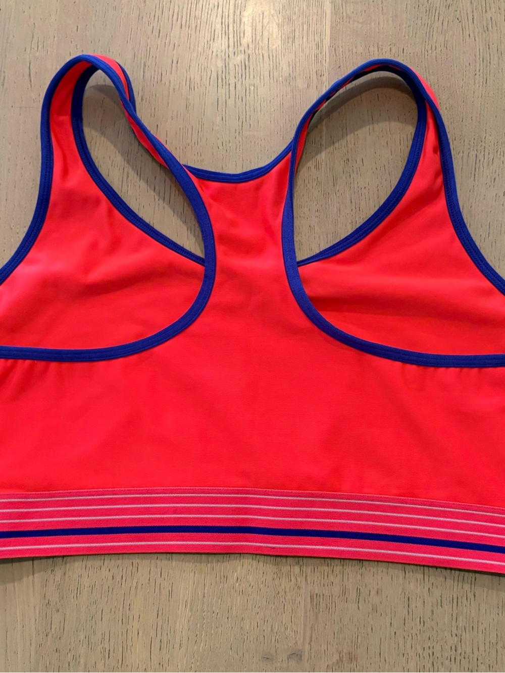 Under Armour Pink & Neon Green Racerback Sports Bras – Pack of 3 - Picture 7 of 7